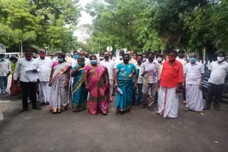 Petition to the Collector protesting the setting up of the factory in thiruvalluvar
