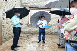 Jashpur Collector Mahadev Kanvera inspected
