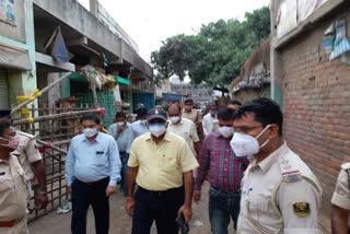 DM and SP inspects regarding follow of Corona Guidelines in Lakhisarai
