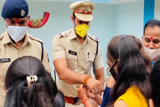 Raksha Bandhan celebration in Child home