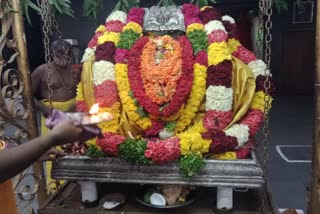 Lakshmi Puja, Yadadri Balalayam, yadadri temple