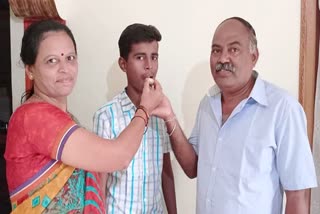 Mallikarjuna chatter got good marks in sslc