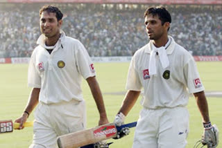 Rahul Dravid and VVS Laxman