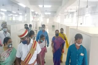 District Collector inspects newly constructed Corona Hospital