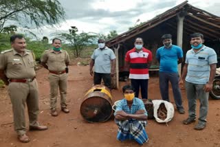  liquor brewer arrested by police