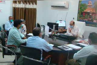 Barmer collector took review meeting, Rajasthan Refinery work review