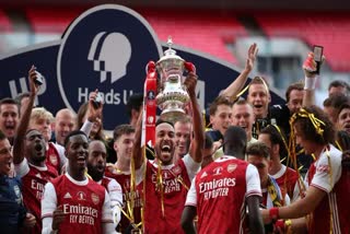 Aubameyang double helps Arsenal beat Chelsea for 14th FA Cup trophy