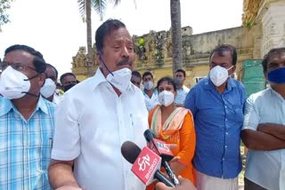  MLA AT Ramaswamy talks about lockdown in hassan