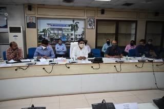 Kaushalendra Singh Patel visited Banaras Rail Engine Factory
