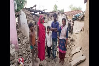 Worker's family's home was destroyed