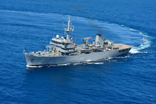 Indian Navy warship