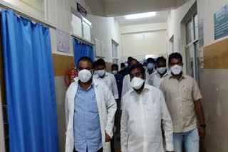minister jagadishreddy inspected nagarjuna sagar govt hospital