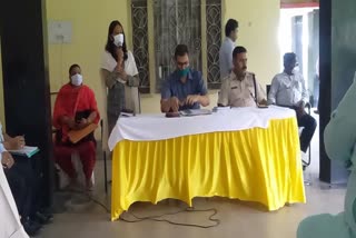 SDO and SDPO meet on Bermo assembly by-election in dumka