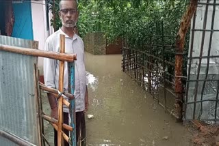 rain water entering homes