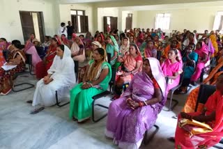 women were trained on occasion of women national farmers day