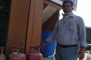   Deputy Tehsildar inspections on Illegal gas dumping, narayanapet district 