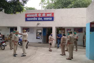 पुलिस ने 7 लोगों को  भेजा जेल