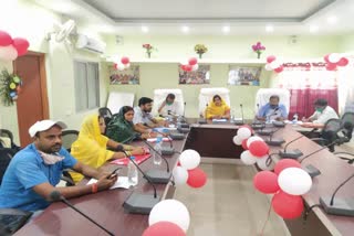 municipal council held a meeting regarding development work