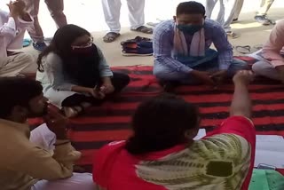 Villagers protest in sriganganagar, sriganganagar news