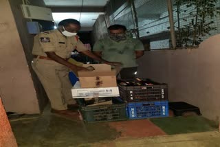 bhadrachalam police siezed liquor 