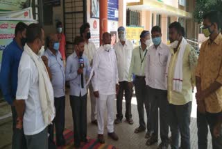 Protest in harihara