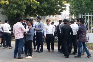 candidates submitted application in lucknow university 