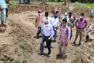 DM inspected the work in Khargram