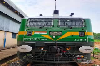 50th loco rail engine made by Chittaranjan Locomotive Works