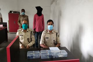 A criminal arrested with illegal weapon in Seraikela
