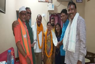 bharat vikas honored newly elected chairman of city council