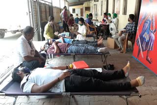 Sambhaji Brigade blood donation camp