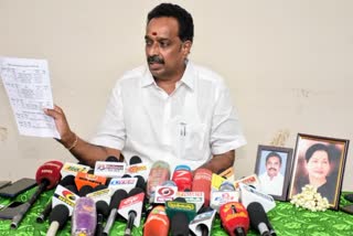 Transport Minister MR Vijaybaskar byte in karur