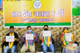 Angry BJP workers press conference on clutter in Quarantine Centers