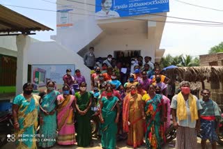 kumarapuram villagers protest  