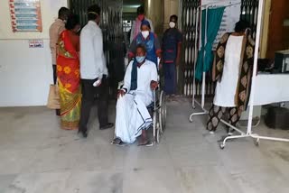 Shortage of beds in Nandyal Government Hospital