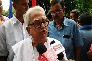 CPI(M) agitation in mayo road, kolkata 