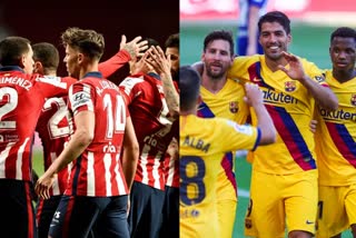 barcelona win news atletico madrid win news ബാഴ്സലോണക്ക് ജയം വാര്‍ത്ത അത്‌ലറ്റിക്കോ മാഡ്രിഡിന് ജയം വാര്‍ത്ത