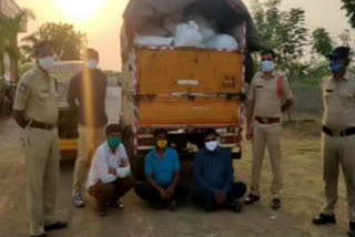 pds rice seized by police, ration rice seized 