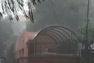 Heavy rainfall in nashik , people got some relief  