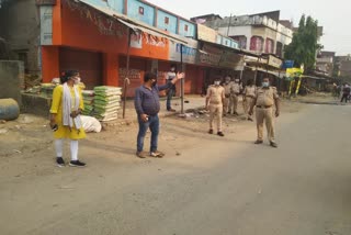 Officers engaged to following new Corona Guidelines in Motihari