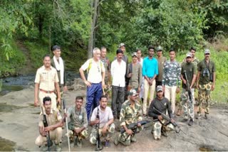 नांदेड : नक्षलग्रस्त सिमावर्ती भागात पोलीसांचे कोबिंग ऑपरेशन.