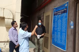 Hospital inspection in bikaner