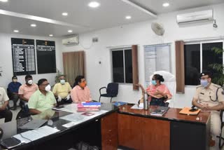 district magistrate held meeting regarding covid-19 