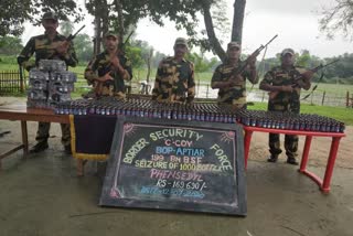 phensedyl bottle and cows are recovered by BSF
