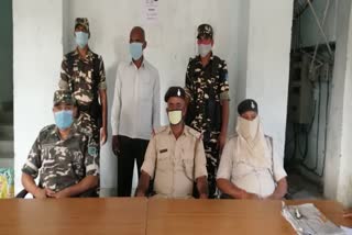 ssb arrested naxalite gore lal