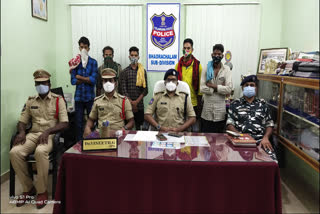 Maoist militia members arrest, bhadradri kothagudem, charla police