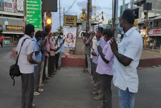 Journalist died in karur