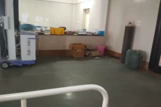 no facilities at Covid Hospital 
