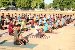 Yoga for police