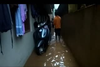  Water Into The House by heavy rain